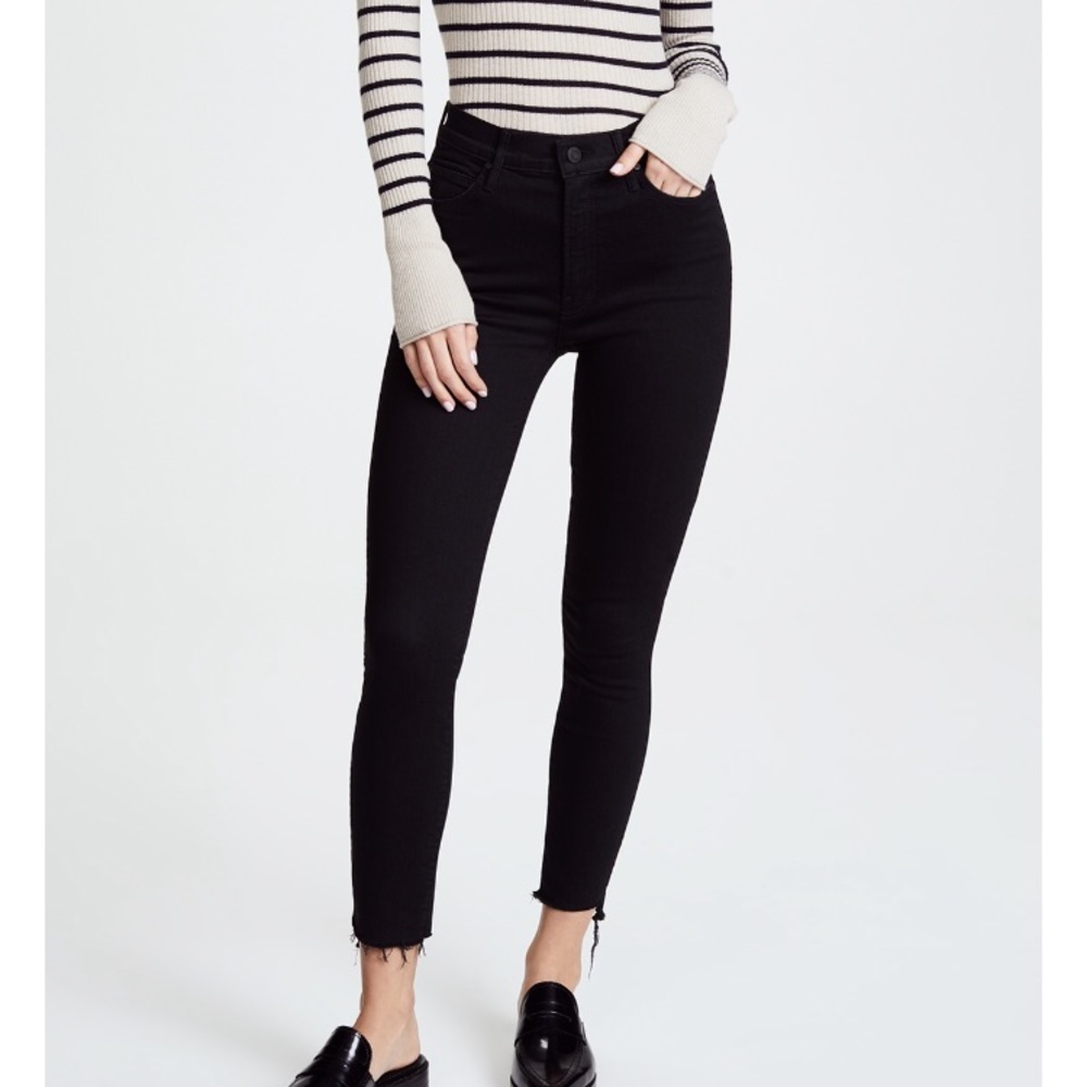 MOTHER The Stunner Step Hem Ankle Jean - Worn Once